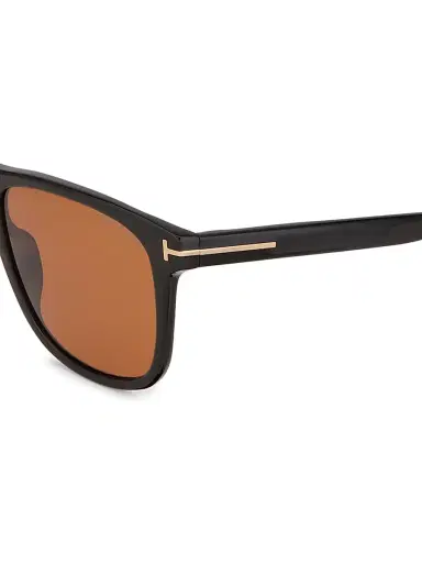 TOM FORD Men's Gerard-02 Acetate Square Sunglasses - Black | Thumbnail 3 TOM FORD Men's Gerard-02 Acetate Square Sunglasses - Black | Thumbnail 3