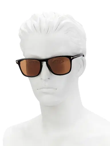 TOM FORD Men's Gerard-02 Acetate Square Sunglasses - Black | Thumbnail 4 TOM FORD Men's Gerard-02 Acetate Square Sunglasses - Black | Thumbnail 4