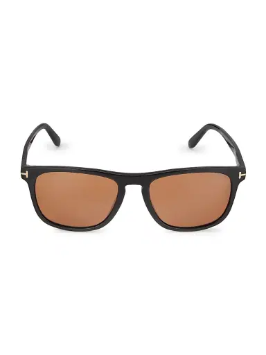TOM FORD Men's Gerard-02 Acetate Square Sunglasses - Black | Thumbnail 1 TOM FORD Men's Gerard-02 Acetate Square Sunglasses - Black | Thumbnail 1