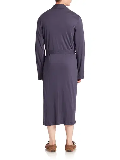 Hanro Night And Day Long Sleeve Robe | Thumbnail 4 Hanro Night And Day Long Sleeve Robe | Thumbnail 4