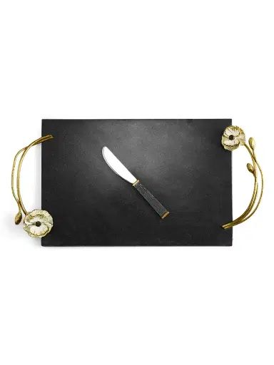 Michael Aram Anemone Large Cheese Board & Knife | Thumbnail 6 Michael Aram Anemone Large Cheese Board & Knife | Thumbnail 6