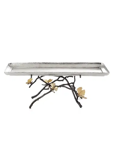 Michael Aram Butterfly Ginkgo Footed Centerpiece Tray | Thumbnail 1 Michael Aram Butterfly Ginkgo Footed Centerpiece Tray | Thumbnail 1