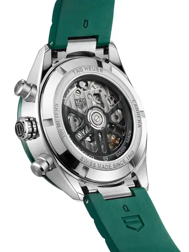 TAG Heuer Men's Carrera Stainless Steel Chronograph Watch/44MM - Green | Thumbnail 5 TAG Heuer Men's Carrera Stainless Steel Chronograph Watch/44MM - Green | Thumbnail 5