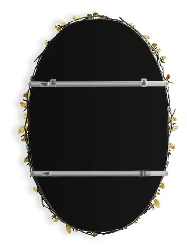 Michael Aram Butterfly Ginkgo Oval Mirror | Thumbnail 3 Michael Aram Butterfly Ginkgo Oval Mirror | Thumbnail 3