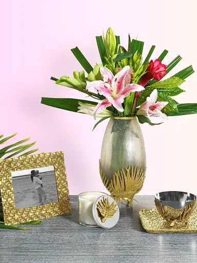 Michael Aram Palm Rectangular Platter | Thumbnail 5 Michael Aram Palm Rectangular Platter | Thumbnail 5