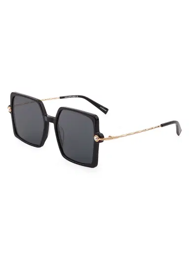 For Art's Sake Women's Moxie Acetate, 18K Gold-Plated & Faux Pearl Sunglasses - Black | Thumbnail 2 For Art's Sake Women's Moxie Acetate, 18K Gold-Plated & Faux Pearl Sunglasses - Black | Thumbnail 2