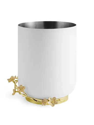 Michael Aram Cherry Blossom Wastebasket | Thumbnail 2 Michael Aram Cherry Blossom Wastebasket | Thumbnail 2
