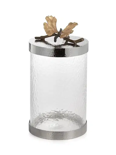 Michael Aram Butterfly Ginkgo Medium Canister | Thumbnail 2 Michael Aram Butterfly Ginkgo Medium Canister | Thumbnail 2