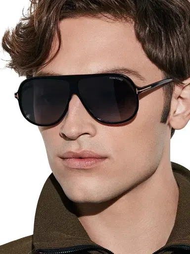 Tom Ford Men's 60MM Aviator Sunglasses | Thumbnail 6 Tom Ford Men's 60MM Aviator Sunglasses | Thumbnail 6