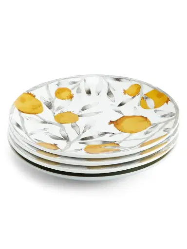 Michael Aram Pomegranate 4-Piece Tidbit Plate Set | Thumbnail 1 Michael Aram Pomegranate 4-Piece Tidbit Plate Set | Thumbnail 1