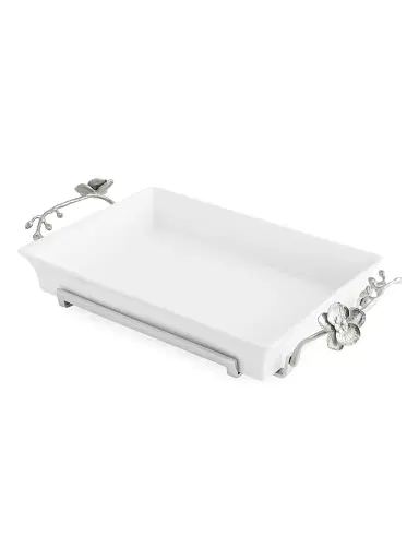 Michael Aram White Orchid 3-Quart Casserole Dish | Thumbnail 3 Michael Aram White Orchid 3-Quart Casserole Dish | Thumbnail 3
