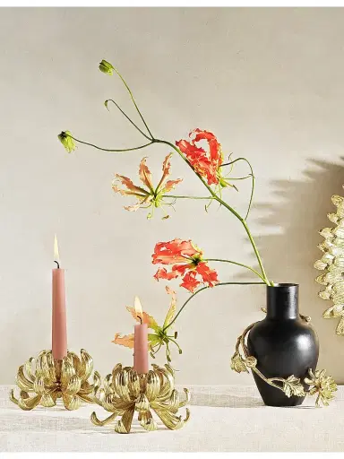 Michael Aram Dahlia 2-Piece Candle Holder Set | Thumbnail 6 Michael Aram Dahlia 2-Piece Candle Holder Set | Thumbnail 6