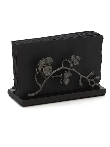 Michael Aram Black Orchid Vertical Napkin Holder | Thumbnail 1 Michael Aram Black Orchid Vertical Napkin Holder | Thumbnail 1