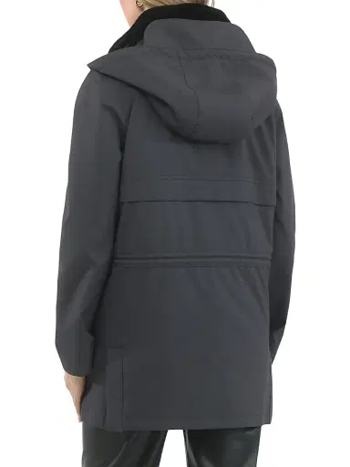 Gorski Women's Parka with Detachable Hood - Anthracite - Size Medium | Thumbnail 4 Gorski Women's Parka with Detachable Hood - Anthracite - Size Medium | Thumbnail 4