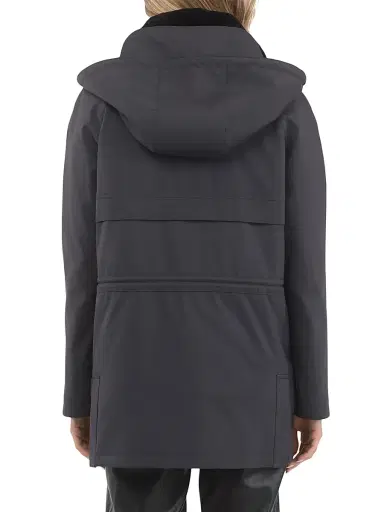 Gorski Women's Parka with Detachable Hood - Anthracite - Size Medium | Thumbnail 5 Gorski Women's Parka with Detachable Hood - Anthracite - Size Medium | Thumbnail 5