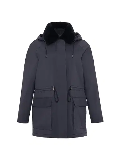 Gorski Women's Parka with Detachable Hood - Anthracite - Size Medium | Thumbnail 1 Gorski Women's Parka with Detachable Hood - Anthracite - Size Medium | Thumbnail 1