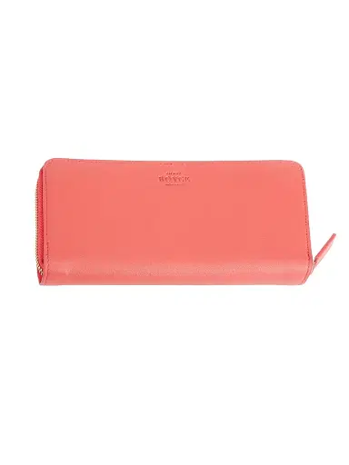 Royce New York Women's RFID-Blocking Zip-Around Leather Wallet - Red | Thumbnail 1 Royce New York Women's RFID-Blocking Zip-Around Leather Wallet - Red | Thumbnail 1