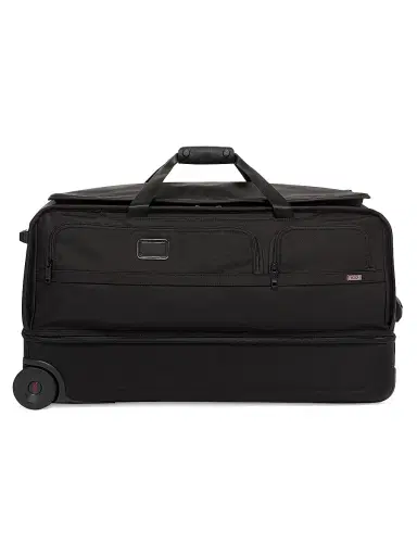 TUMI Alpha Large Split 2-Wheel Duffel Bag - Black | Thumbnail 1 TUMI Alpha Large Split 2-Wheel Duffel Bag - Black | Thumbnail 1