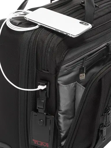 TUMI Men's Alpha DLX 4-Wheel Laptop Briefcase | Thumbnail 5 TUMI Men's Alpha DLX 4-Wheel Laptop Briefcase | Thumbnail 5