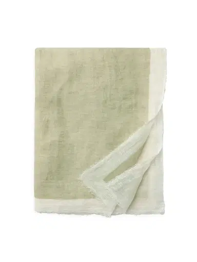 Sferra Pitura Throw Blanket - Moss Taupe | Thumbnail 2 Sferra Pitura Throw Blanket - Moss Taupe | Thumbnail 2