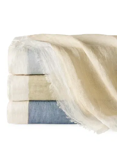 Sferra Pitura Throw Blanket - Moss Taupe | Thumbnail 3 Sferra Pitura Throw Blanket - Moss Taupe | Thumbnail 3