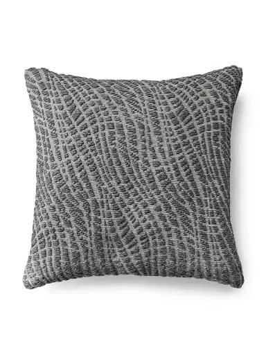 Sferra Belluno Woven Decorative Pillow - Flint | Thumbnail 1 Sferra Belluno Woven Decorative Pillow - Flint | Thumbnail 1