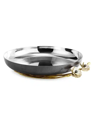 Michael Aram Anemone Large Footed Platter | Thumbnail 4 Michael Aram Anemone Large Footed Platter | Thumbnail 4