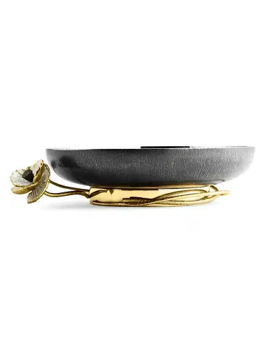 Michael Aram Anemone Small Footed Platter | Thumbnail 3 Michael Aram Anemone Small Footed Platter | Thumbnail 3