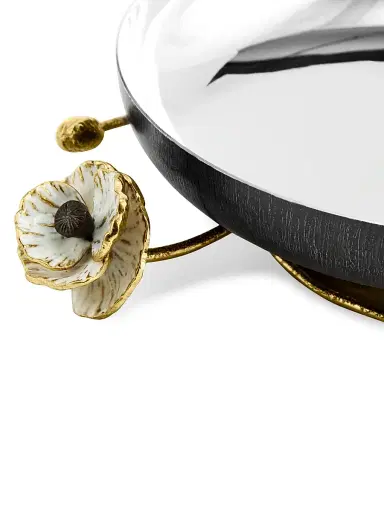 Michael Aram Anemone Small Footed Platter | Thumbnail 5 Michael Aram Anemone Small Footed Platter | Thumbnail 5