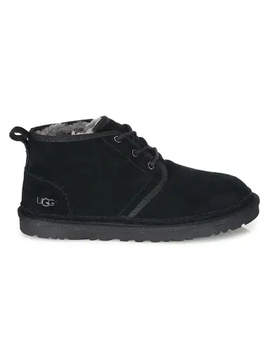 UGG Men's Unisex Neumel Suede Chukka Boots - Black | Thumbnail 1 UGG Men's Unisex Neumel Suede Chukka Boots - Black | Thumbnail 1