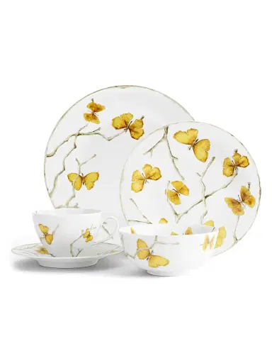 Michael Aram Butterfly Ginkgo 5-Piece Dinnerware Set | Thumbnail 2 Michael Aram Butterfly Ginkgo 5-Piece Dinnerware Set | Thumbnail 2
