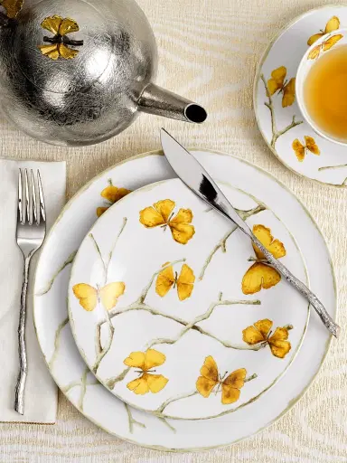 Michael Aram Butterfly Ginkgo 5-Piece Dinnerware Set | Thumbnail 7 Michael Aram Butterfly Ginkgo 5-Piece Dinnerware Set | Thumbnail 7