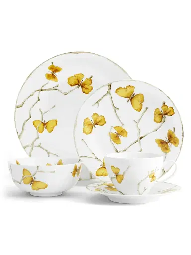 Michael Aram Butterfly Ginkgo 5-Piece Dinnerware Set | Thumbnail 1 Michael Aram Butterfly Ginkgo 5-Piece Dinnerware Set | Thumbnail 1