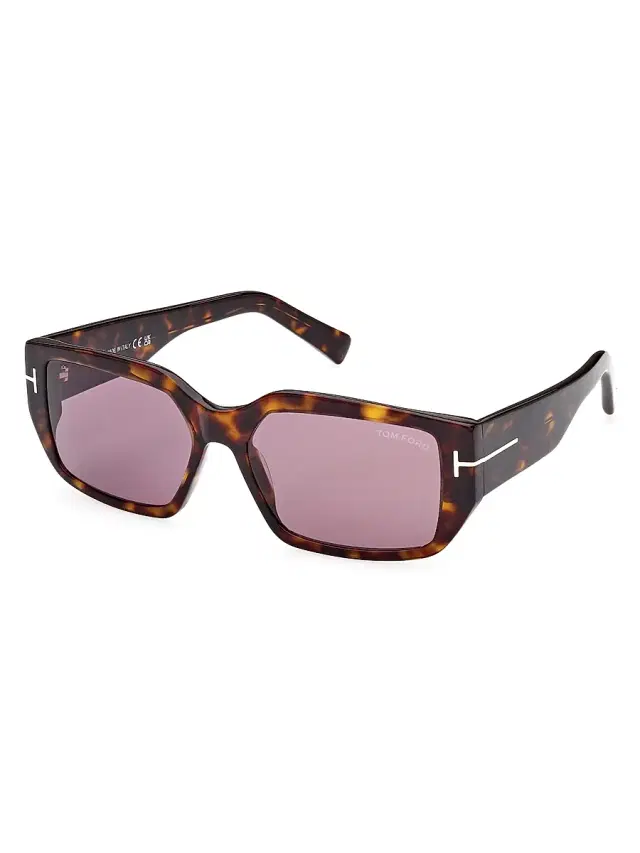 Men's Silvano-02 56MM Sunglasses - Havana Men's Silvano-02 56MM Sunglasses - Havana
