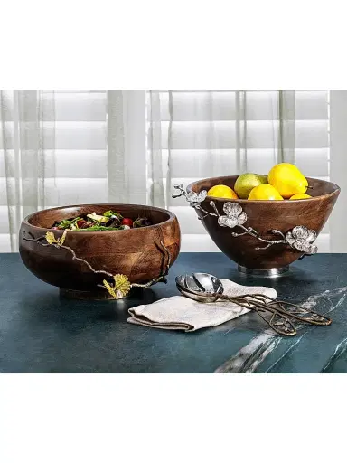 Michael Aram Butterfly Ginkgo Wood Salad Bowl | Thumbnail 8 Michael Aram Butterfly Ginkgo Wood Salad Bowl | Thumbnail 8