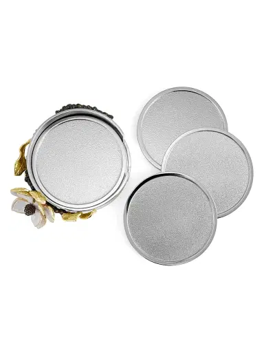 Michael Aram Vintage Bloom Six-Piece Coaster Set | Thumbnail 3 Michael Aram Vintage Bloom Six-Piece Coaster Set | Thumbnail 3