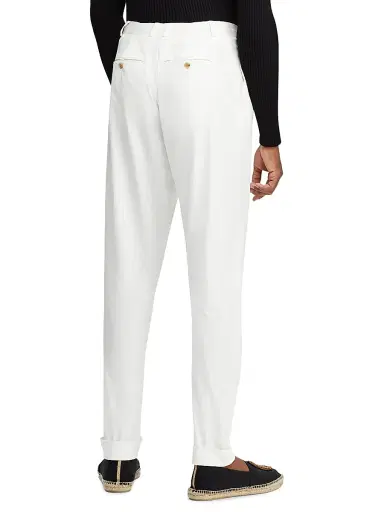 Ralph Lauren Purple Label Men's Gregory Wool Trousers | Thumbnail 4 Ralph Lauren Purple Label Men's Gregory Wool Trousers | Thumbnail 4