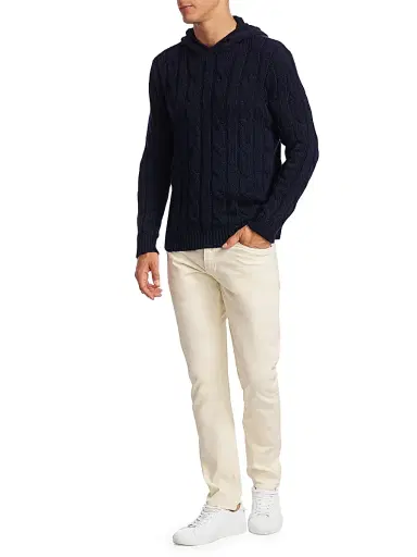 Ralph Lauren Purple Label Men's Slim-Fit Five-Pocket Jeans - Classic Cream - Size 40 | Thumbnail 2 Ralph Lauren Purple Label Men's Slim-Fit Five-Pocket Jeans - Classic Cream - Size 40 | Thumbnail 2
