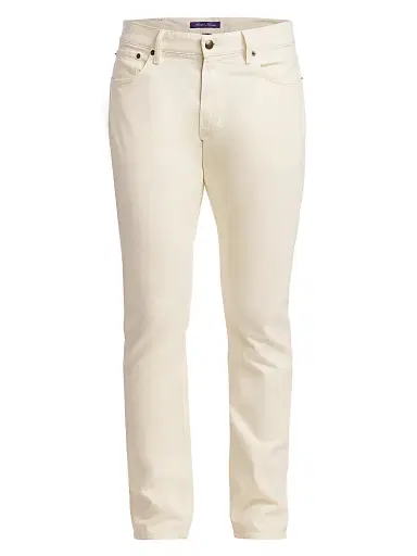Ralph Lauren Purple Label Men's Slim-Fit Five-Pocket Jeans | Thumbnail 1 Ralph Lauren Purple Label Men's Slim-Fit Five-Pocket Jeans | Thumbnail 1