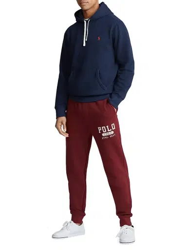 Polo Ralph Lauren Men's RL Fleece Hoodie - Navy | Thumbnail 2 Polo Ralph Lauren Men's RL Fleece Hoodie - Navy | Thumbnail 2