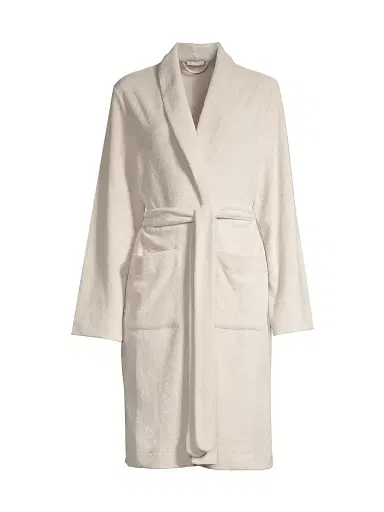 Hanro Women's Plush Wrap Robe | Thumbnail 1 Hanro Women's Plush Wrap Robe | Thumbnail 1