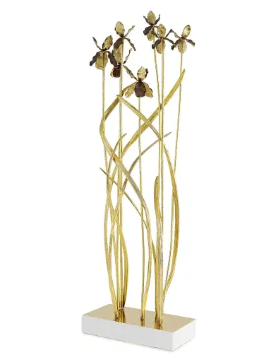 Michael Aram Black Iris Garden Sculpture | Thumbnail 2 Michael Aram Black Iris Garden Sculpture | Thumbnail 2