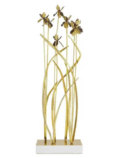 Michael Aram Black Iris Garden Sculpture | Thumbnail 3 Michael Aram Black Iris Garden Sculpture | Thumbnail 3