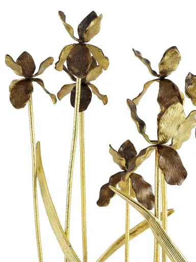 Michael Aram Black Iris Garden Sculpture | Thumbnail 4 Michael Aram Black Iris Garden Sculpture | Thumbnail 4