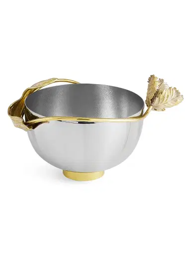 Michael Aram Tulip Large Stainless Steel Bowl | Thumbnail 2 Michael Aram Tulip Large Stainless Steel Bowl | Thumbnail 2