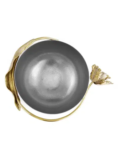 Michael Aram Tulip Large Stainless Steel Bowl | Thumbnail 3 Michael Aram Tulip Large Stainless Steel Bowl | Thumbnail 3