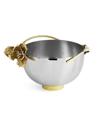 Michael Aram Tulip Large Stainless Steel Bowl | Thumbnail 1 Michael Aram Tulip Large Stainless Steel Bowl | Thumbnail 1