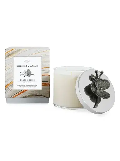 Michael Aram Black Orchid Candle | Thumbnail 4 Michael Aram Black Orchid Candle | Thumbnail 4