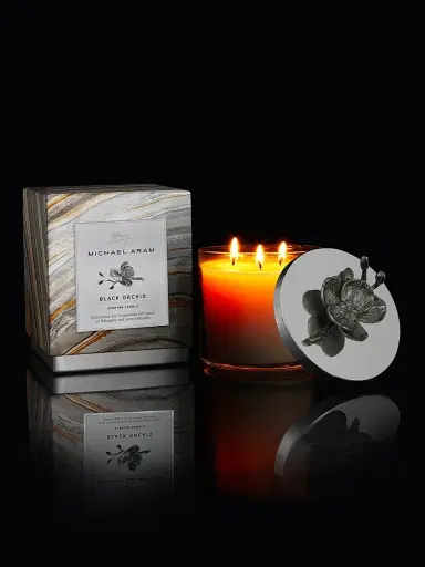 Michael Aram Black Orchid Candle | Thumbnail 5 Michael Aram Black Orchid Candle | Thumbnail 5