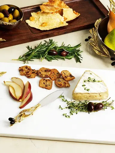 Michael Aram Olive Branch Dipping Board | Thumbnail 2 Michael Aram Olive Branch Dipping Board | Thumbnail 2